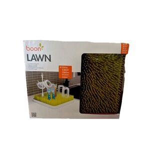 Boon Lawn Green Grass Countertop Drying Rack for Baby Bottle 13"x11"‎